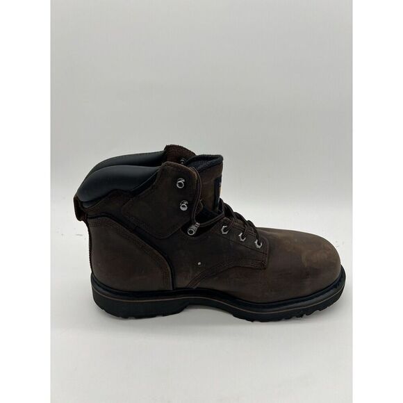 Timberland Men's Pit Boss PRO 6 Steel Toe Boots Brown 14 M MSRP $135 New - Picture 4 of 8